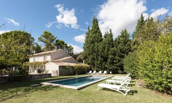 Bollene House | Mas Piscine Chauffée/jacuzzi Entouré de Vignes
