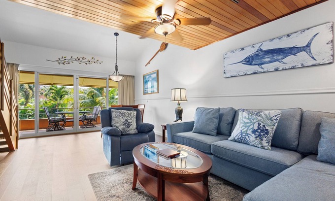 Kaanapali Condo | Maui Ka’anapali Villas #C258: One bedroom, one and a half bath loft with a garde
