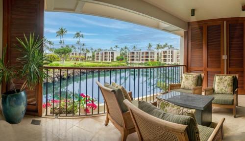 Kamuela Apartment | Mauna Lani Terrace G102 - Lagoon View Terrace Suite - Upscale Luxury Waterfront