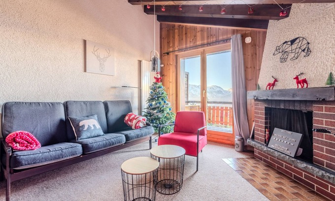 Veysonnaz Apartment | Mayens de l'Ours CZ 030 - MOUNTAIN apartment 6 per