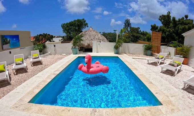 Cas Grandi Apartment | Mayo, 2 room apartment, pool, playground, near beaches