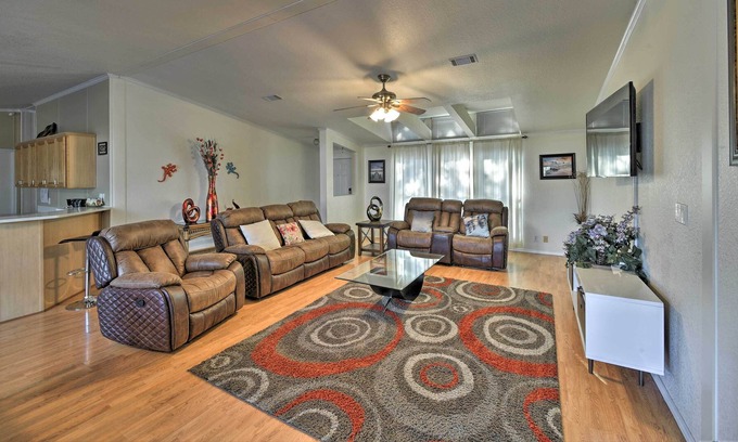 Lakehills House | Medina Lake Getaway w/ Fire Pit & Water Views!