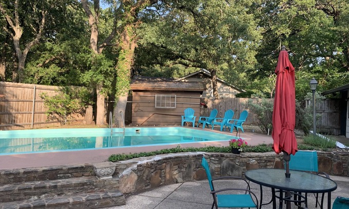 Denton House | Mediterranean Oasis home with Pool and Grill! PET FRIENDLY!