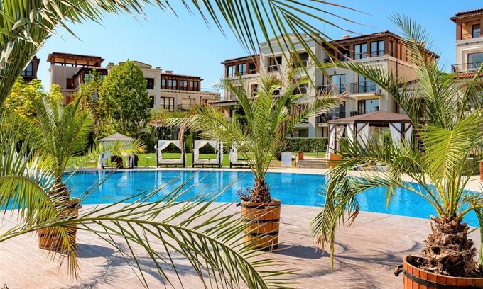 Sozopol Apartment | MENADA * GREEN LIFE * Pool View Studio with Terrace