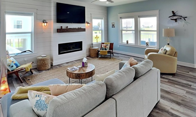 Indian Beach House | Mermaid Alley | Partial Bay Views