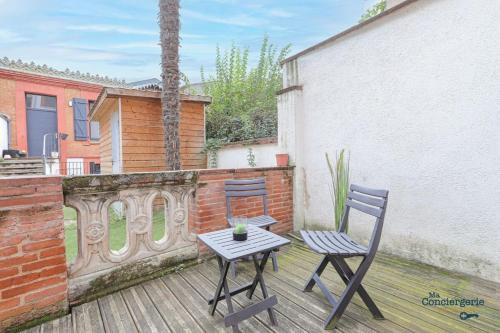 Saint - Michel Apartment | Michel Métro 2min - Centre - Terrasse