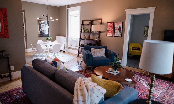 Merriam Park House | Mid-Century Mod Merriam Park Duplex