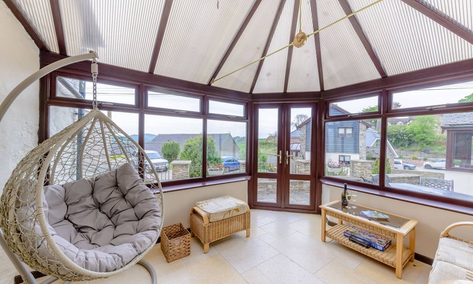 Shelve House | MIDDLE FARM, family friendly, with open fire in Bishop's Castle