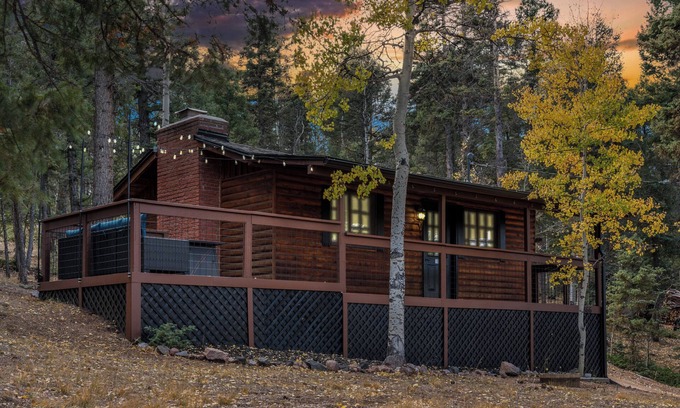 Divide Cabin | Mini Mountain Retreat surrounded by Trees in enchanting Divide with WiFi