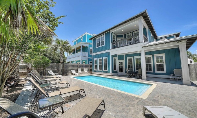 Frangista Beach Villa | Miramar Beach 222 - Five Bedroom Villa, Sleeps 18