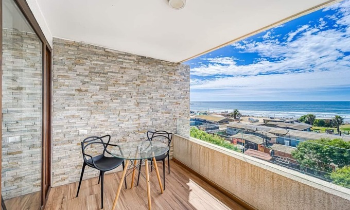 Concon Apartment | Miramar Deluxe con Vista al Mar