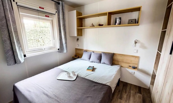 Claouey House | Mobil home Essentiel 2 bedrooms Signature with air conditioning 4 persons