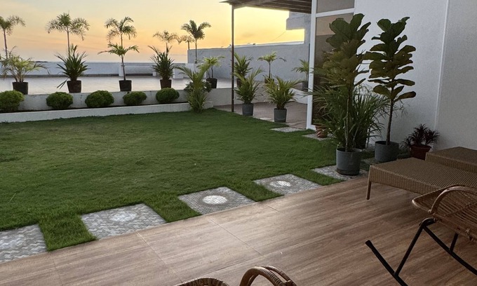 Sibulan Villa | Modern 2-story beach house retreat with amazing view and privacy.