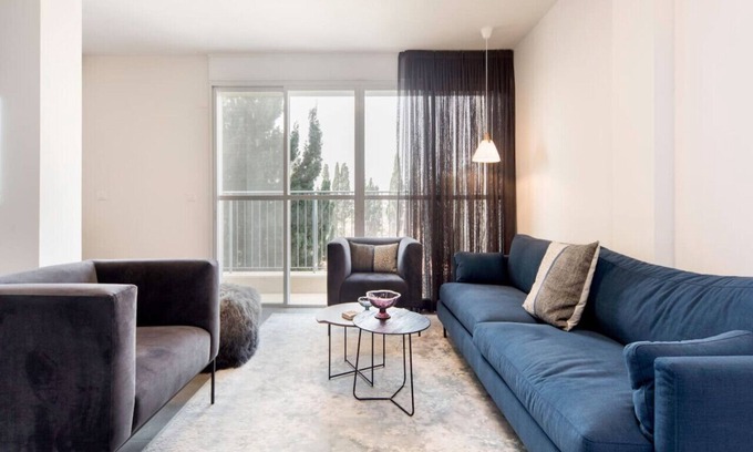 Ramat Hasharon Apartment | Modern 2BR Apt w Private Parking in City Center