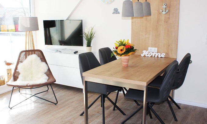 Langeoog Apartment | Modern and lovingly furnished apartment on Langeoog with 2 balconies