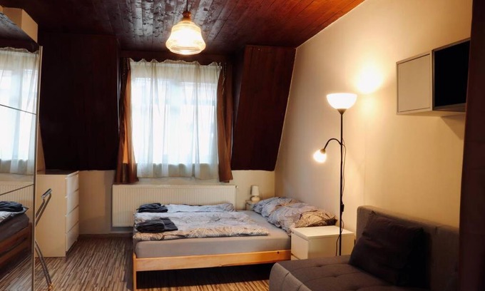Usti nad Labem Apartment | Modern APT with river view near city center&train