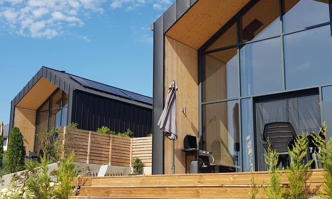 Ruynes-en-Margeride Ski Chalet | Modern chalet with spa and breathtaking views of the countryside in Ruynes en Margeride