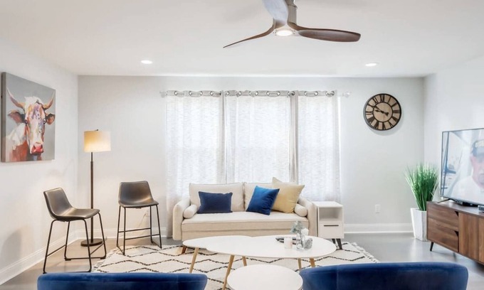 Indianapolis House | Modern Design near Fountain Square, Play Foosball!