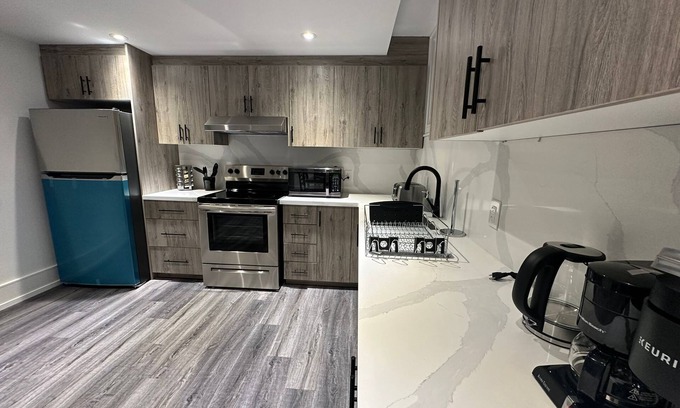 The Peanut Apartment | Modern Family Friendly Retreat in Toronto