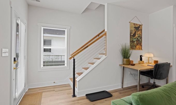 City View House | Modern Greenville Retreat 8 Minutes to Downtown Fun + Pet Friendly