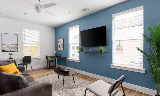 Pflugerville Apartment | Modern Living:1B/1B Steps from Shops, Dining & Fun