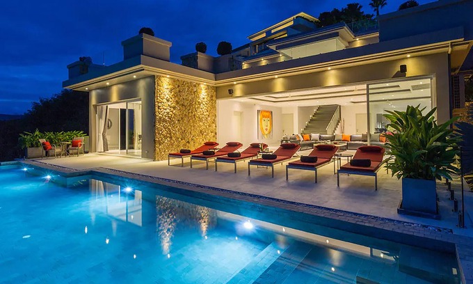 Choeng Mon Villa | Modern luxury villa 270° seaview and infinity pool