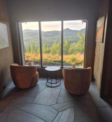 Kroderen House | Modern mountain cabin with panorama view