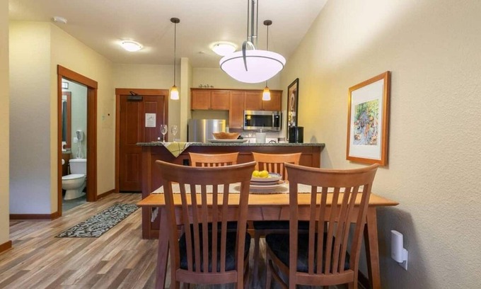 Olympic Valley Condo | Modern Mountain Condo | Steps from Palisades Tahoe Lift + Village!