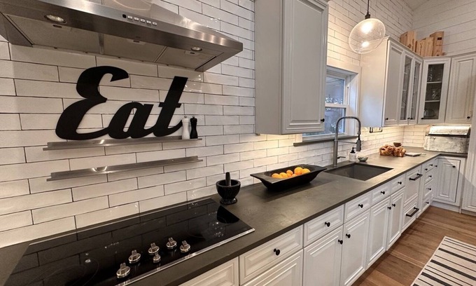 Vilano Beach House | Modern Nautical Luxury Rental Nestled By Surfer Beach & Boat Dock + Pool house