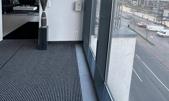 Stade Apartment | Modern penthouse with terrace at the Stade port