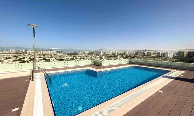 Dubai Apartment | Modern Studio w/ Spacious Balcony in Jabel Ali!