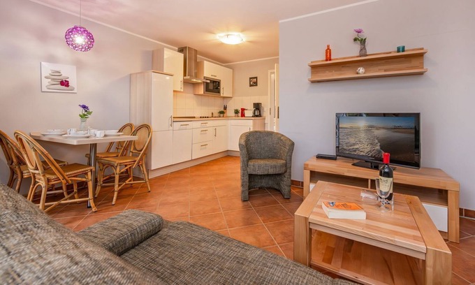 Seebad Heringsdorf Apartment | Moderne Usedomer Wohnung, 1000m zum Sandstrand - Tema