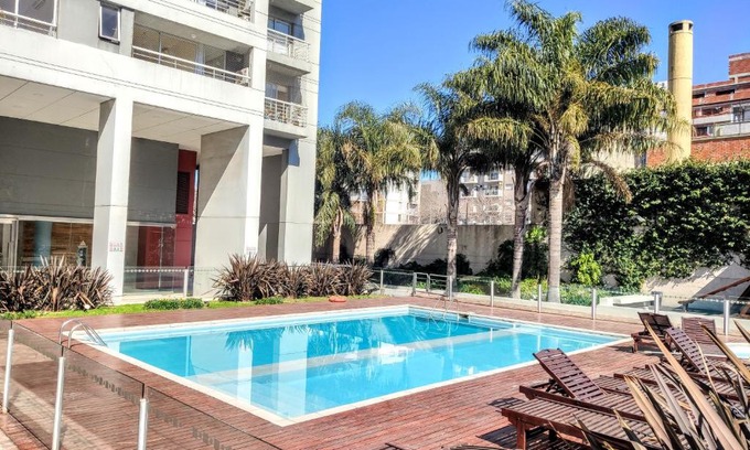 Almagro Apartment | Moderno Loft en Palermo Queen Gym Pileta Parrilla plaza de Niños cancha de fútbol