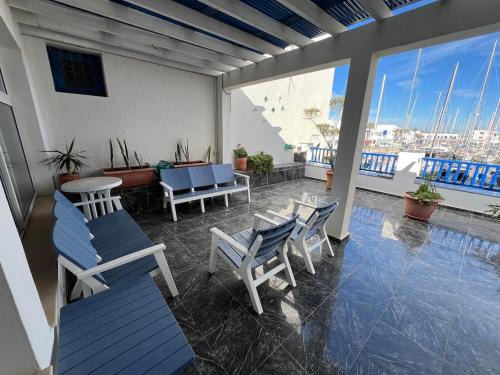 Monastir Apartment | Monastir duplex with terrace in the marina
