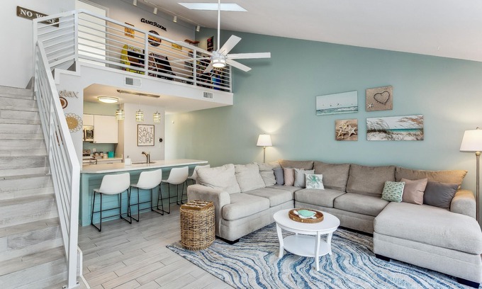 Navarre Beach House | Monthly Stays Avail! Exquisite 2/2, pet friendly Sound View Townhome!