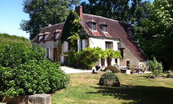 Neuvy-Sautour House | Moulin de Fourtin, Swimming pool and Tennis court in Neuvy Sautour