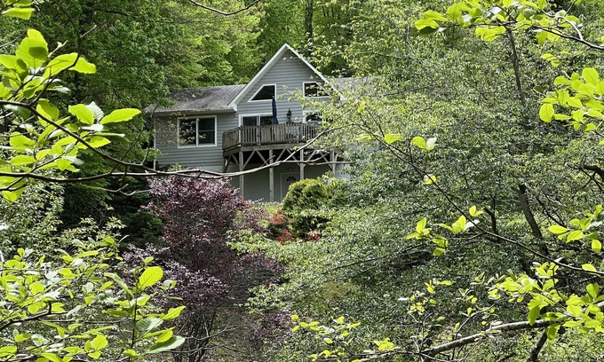 Hemphill Heights House | Mountain home with amazing views, privacy, and pond on the property