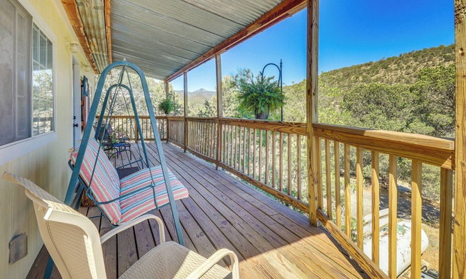 Nogal Cottage | Mountain-View Cottage in Nogal Near Nat'l Forest!