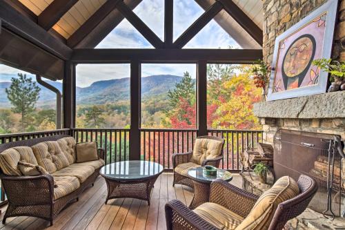 Mill Spring House | Mountain Views! Home in Brights Creek Golf Club