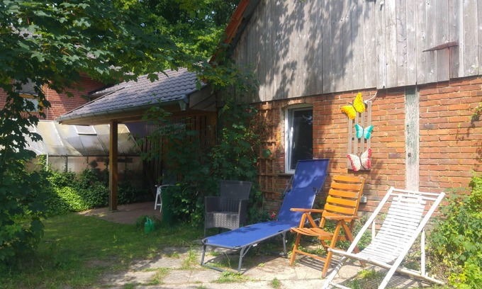 Bippen Cabin | Mühlenbach Kotten country vacation with dog and horse