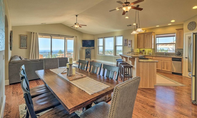 Forest Meadows House | Murphys Retreat w/ 'Canyon' Views & Game Room