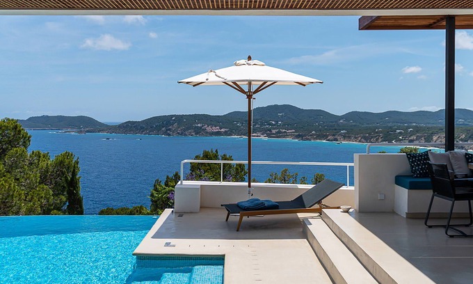 Cala Sant Vicente Villa | My Rental Homes - Villa Tagada with private pool, sea view and large terraces