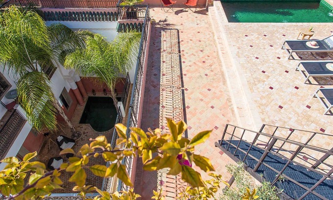 Mechouar-Kasbah Villa | My Rental Homes | Riad Special with two courtyards and swimmingpool