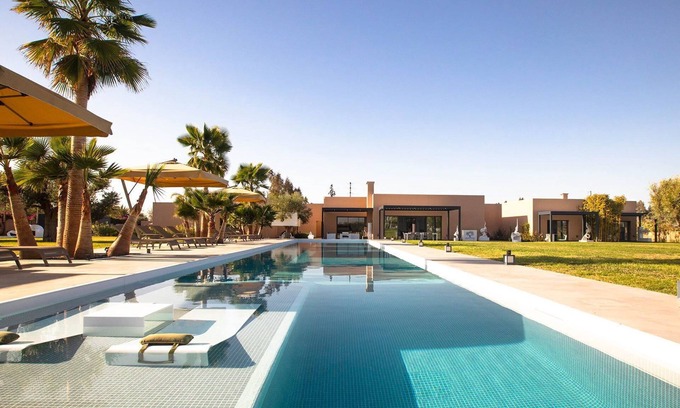 Tameslouht Villa | My Rental Homes - Villa Jamalu with jacuzzi, pool and garden