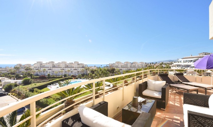Mijas Apartment | Myramar Penthouse 528 - El Faro, Mijas costa, Andalucía