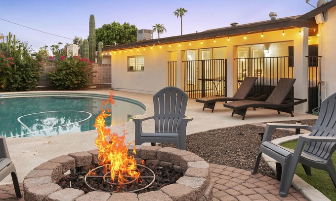 Arcadia House | N 63rd Scottsdale's BEST! Heated Pool, Pool Games!