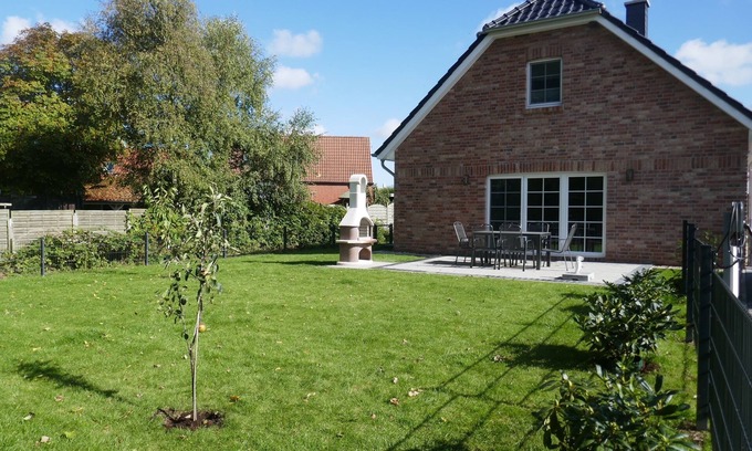 Hilgenriedersiel House | Nagelneues Ferienhaus für 6 Personen in Unmittelbarer Nähe zum Naturbadestrand!