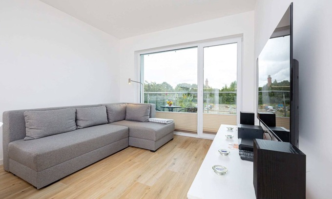 Gaski Apartment | Nadbrzeżna 106A Gąski | Bright Apartment 100 m from the Beach