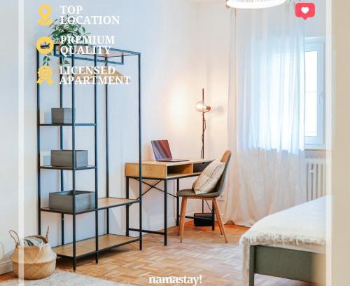 Schwetzingerstadt/Oststadt Apartment | namastay! Stilvoll Wohnen im Herzen von Mannheim