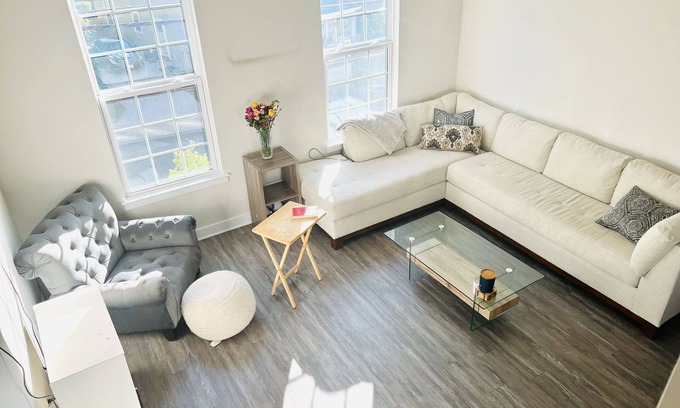 Washington House | New 4 level contemporary townhouse w double patios